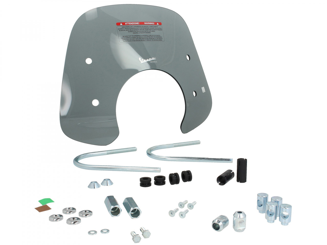 "Cruiser" tinted sports windscreen for Vespa GTS / Super (HPE & SuperTech) – genuine Vespa