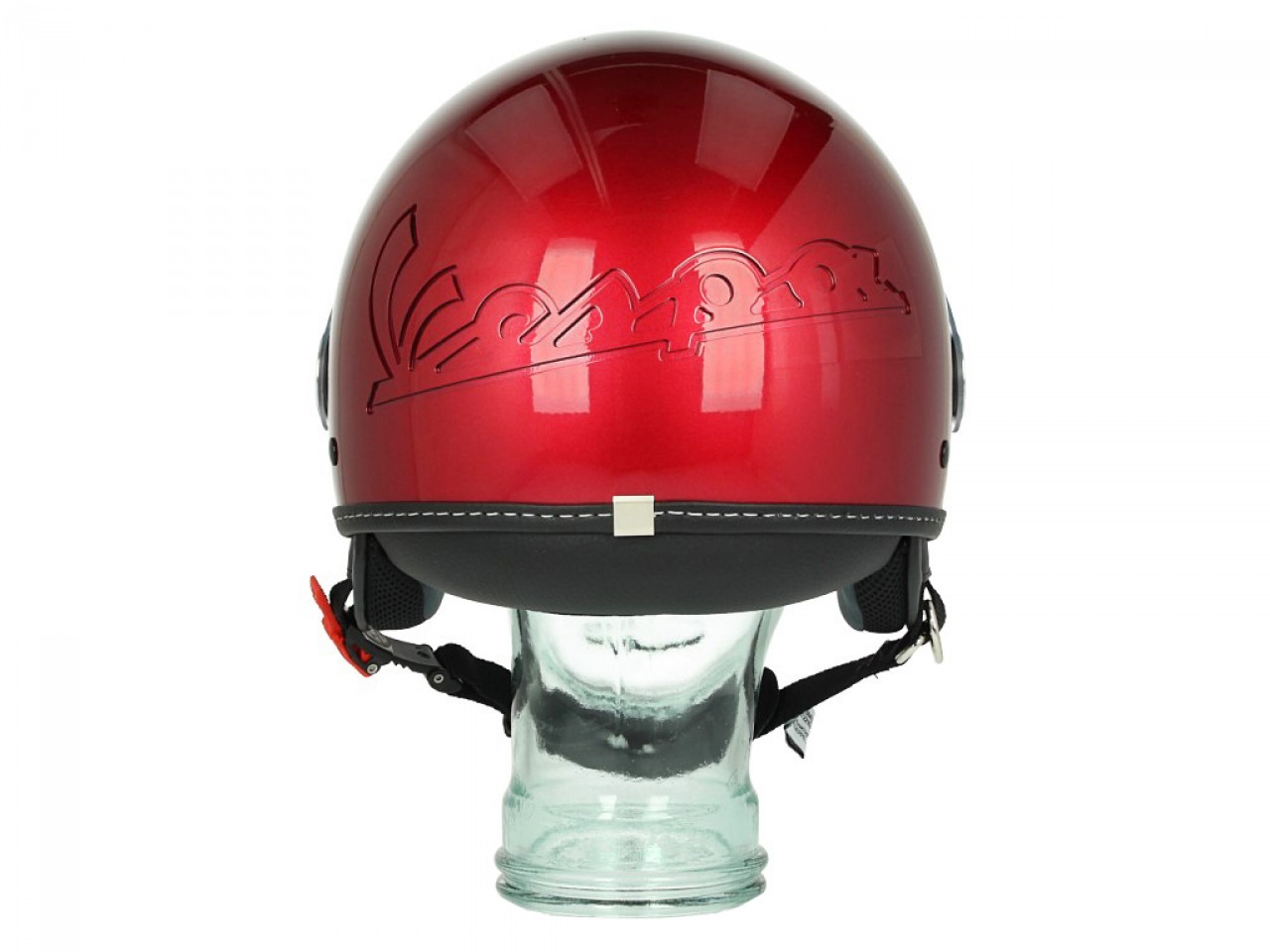 Vespa Helmet "Visor" 2.0 Jet Helmet Red Must 880/A Size XS