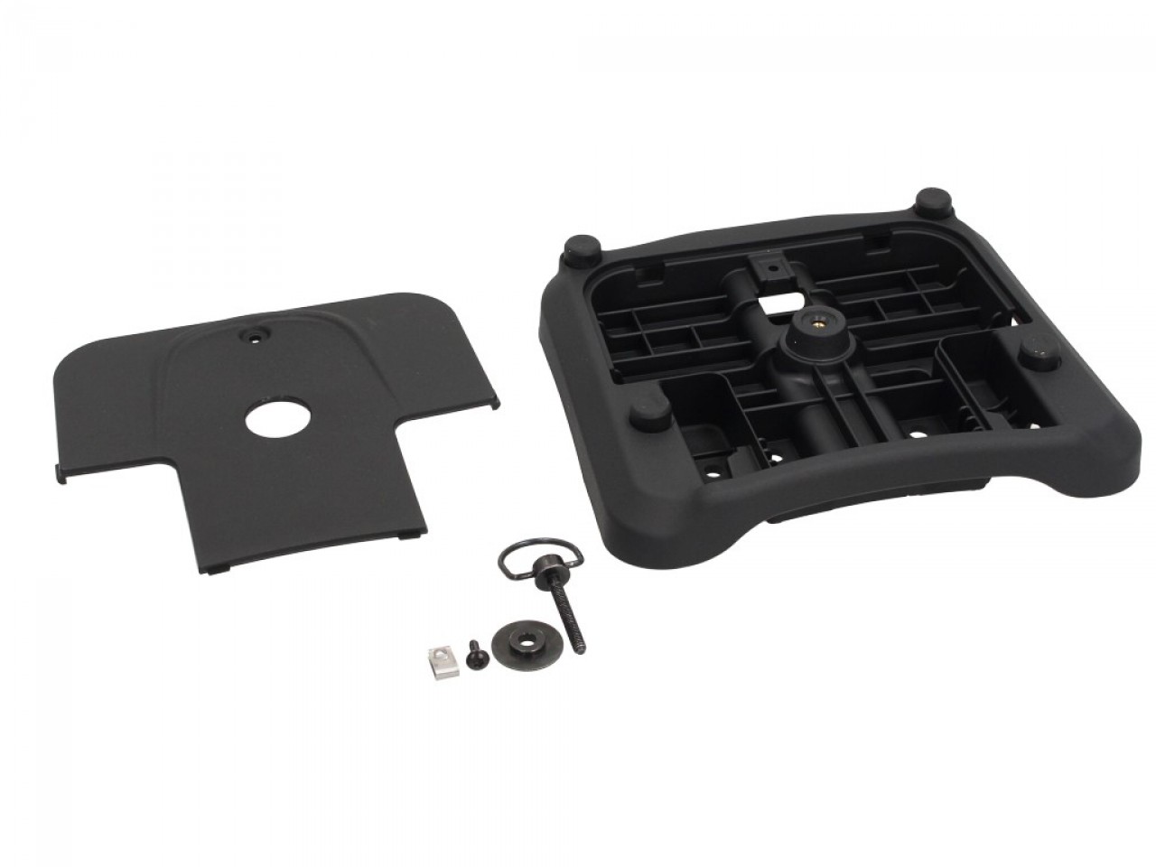 37L Top Case with Backrest for Piaggio Beverly Sport 300/350 (16-20) - Matte Gray 760/B