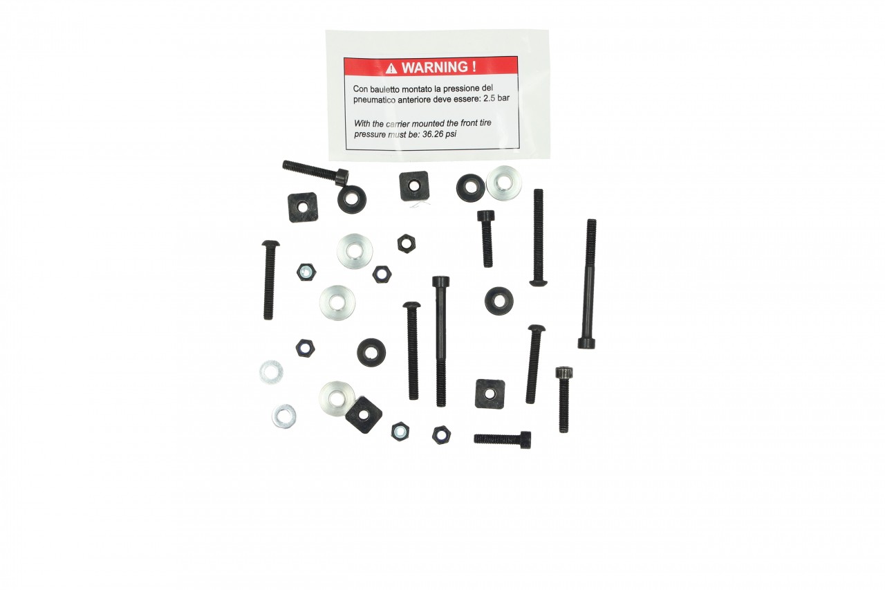 Top Case Kit 36 l. gray matt 760/B Original Piaggio for Beverly HPE (incl. retaining plate)