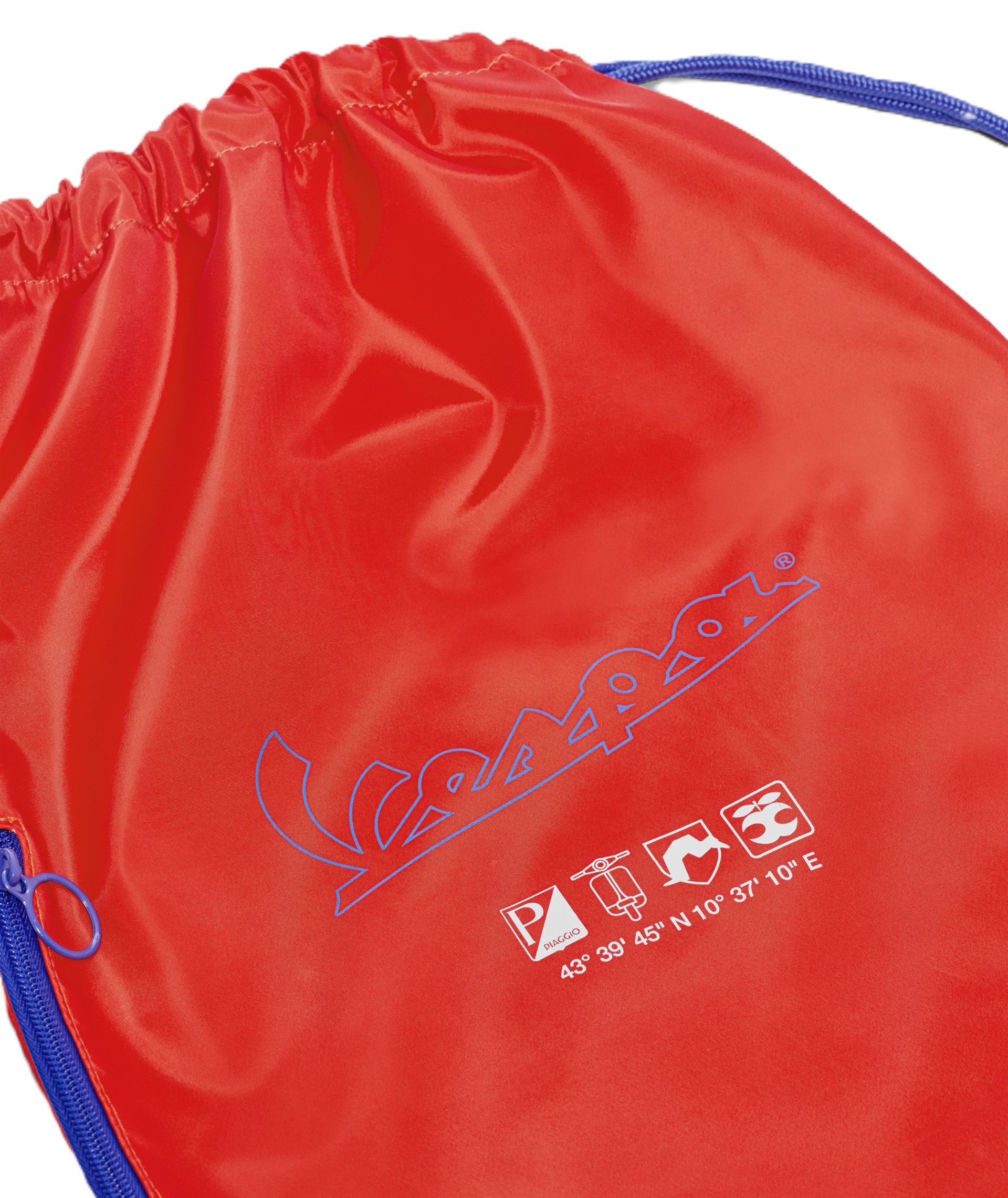 Vespa Gym Bag/Backpack, Flame Orange, DEC Collection