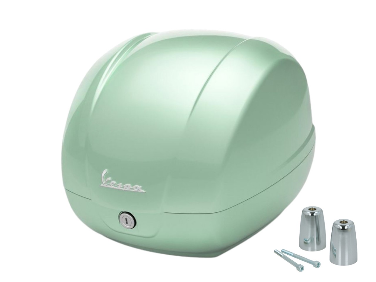 Genuine 36L Top Case, Light Green, 350/A, for Vespa GTS 125/310 and GTV 310