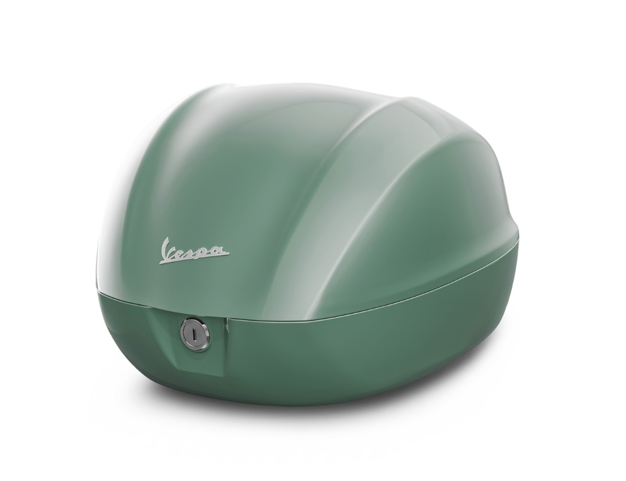 Vespa 32L Top Case, Glossy Green V33, Without Backrest