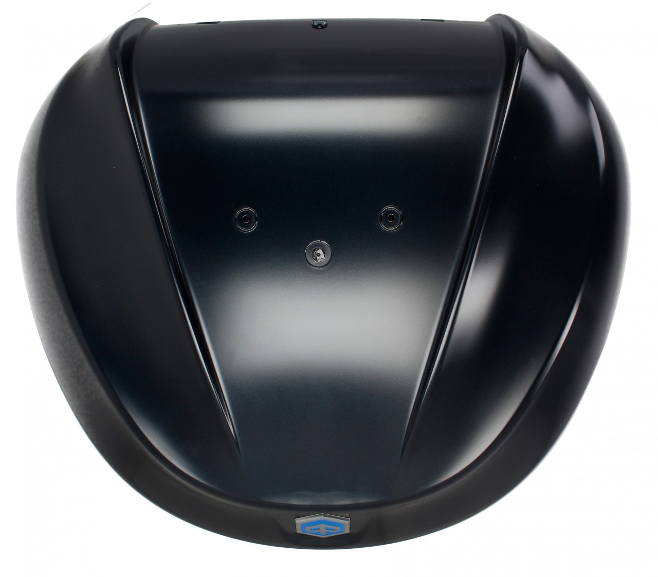 Top Case Kit 36 l. black matt metallic N12 Original Piaggio for Beverly HPE (incl. mounting plate)